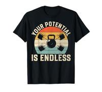 Your Potential is Endless - Gym Workout Personal Trainer T-Shirt