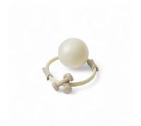 Your Reformer Pilates Prop Kit for Home Workouts- Includes Pilates Ring, Pilates Ball and 2.2 lb. Dumbbell Set-Beige
