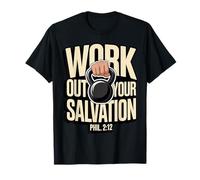 Your Salvation Christian Faith Bible Verse Kettlebell T-Shirt