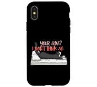 Your side? I don't think so. Case for iPhone X/XS