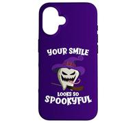 Your Smile Looks So Spookyful Dentist Monster Tooth Case for iPhone 16