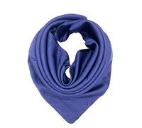YOUR SMILE Silk Feeling Hair Scarf Women's Fashion Pattern & Solid Color Large Square Satin Headscarf, 327, Large