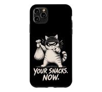 Your Snacks Now Funny Robber Cat Lover Design Case for iPhone 11 Pro Max