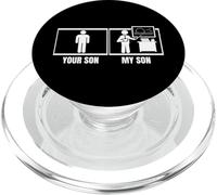 Your Son My Son Dad Mom Funny Art Teacher PopSockets PopGrip for MagSafe