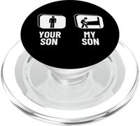 Your Son My Son Dad Mom Funny Pinball PopSockets PopGrip for MagSafe