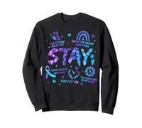 Your Story Is Not Over Stay Suicide Prevention Awareness Sweatshirt