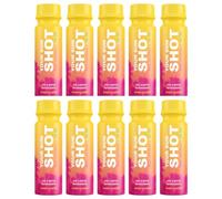 Your Sun Shot Mango Tanning Drink 10 x 80 ml Tan Accelerator Drink for Solarium and Sunbathing with Beta Carotene