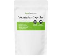 Your Supplements Empty Vegetarian Capsules - Size 000 (500 Pack)