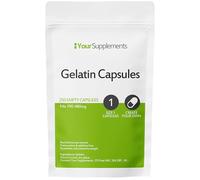 Your Supplements - Size 1 Empty Gelatin Capsules (250 Pack)