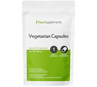 Your Supplements - Size 1 Empty Vegetarian Capsules (250)