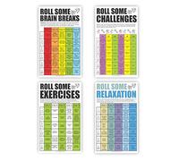 Your Therapy Source Brain Breaks Poster Set for the Classroom - Movement and Learning, Sensory, Indoor Recess, PE