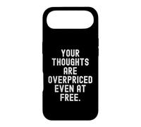 your thoughts are overpriced even at free Witty Observation Case for iPhone Air
