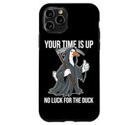 Your Time Is Up No Luck For The Duck Funny Reaper Goose Case for iPhone 11 Pro