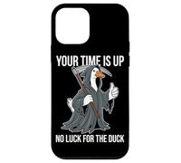 Your Time Is Up No Luck For The Duck Funny Reaper Goose Case for iPhone 12 mini