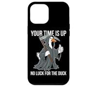 Your Time Is Up No Luck For The Duck Funny Reaper Goose Case for iPhone 12 Pro Max