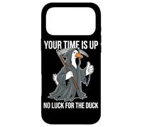 Your Time Is Up No Luck For The Duck Funny Reaper Goose Case for iPhone 17 Pro Max