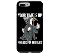 Your Time Is Up No Luck For The Duck Funny Reaper Goose Case for iPhone 7 Plus/8 Plus