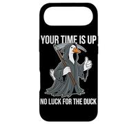 Your Time Is Up No Luck For The Duck Funny Reaper Goose Case for iPhone Air