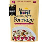 Your UnbelievaBowl - Organic Super Porridge / Overnight Oats, 1.4kg, 25% Superfoods, 28 Servings, 71p Per Serving, Gluten Free Oats, Chia, Hemp & Pumpkin Seed, Cacao, Mulberry, Goji, Flaxseed, Almond