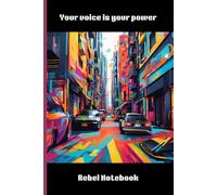 Your voice is your power - Lined, 180 pages, 6 x 9, gift for teenagers and friends