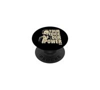 Your Voice Our Power 2028 Election Design PopSockets Adhesive PopGrip