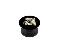 Your Voice Our Power 2028 Election Design PopSockets Adhesive PopGrip