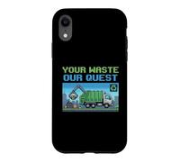 Your Waste Our Quest Sanitation Worker Gamer Case for iPhone XR