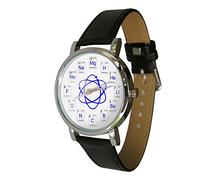 Your Watch Design, Adult Unisex, Atomic Elements Design Analog Quartz Watch. Leather Strap