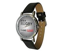 Your Watch Design. Its a Rugby Thing Design Watch, Adult Sized. Analogue Quartz Movement