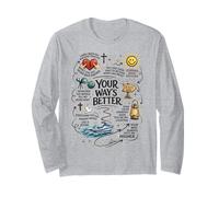 Your Way's Better Christian Faith Inspiration Long Sleeve T-Shirt