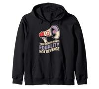 Your Woman Want Equality Women Empowerment Women's Equality Zip Hoodie