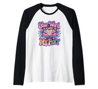Your Word is A Lamp to My Feet Scripture Raglan Baseball Tee