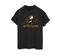 Your Worst Nightmare Cotton Boyfriend T-Shirt The Nightmare Before Christmas Black XXXL