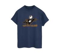 Your Worst Nightmare Cotton Boyfriend T-Shirt The Nightmare Before Christmas Navy XL