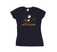 Your Worst Nightmare Cotton T-Shirt The Nightmare Before Christmas Navy L