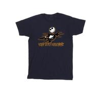 Your Worst Nightmare Cotton T-Shirt The Nightmare Before Christmas Navy XXL