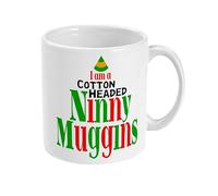 Yourdesign Cotton Headed Ninny Muggins Mug - Funny Gift Idea for Fans of Buddy from Elf - Secret Santa Eve