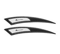 Yourdou 2Pcs Car Wheel Arch Eyebrows Decorative Strip for Citroen C-Zero 2009-2020, Car Wheel Eyebrow Non-Collision Strips Car Fender Bumper Strips Car Wheel Eyebrow Strip,White