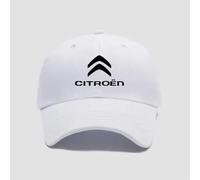 Yourdou Car Baseball Cap for Citroen C4 Grand Picasso 2010-2013, Embroidered Car Dad Hat Sun Hat Sports Cap Adjustable Strap Golf Tennis Hat Casual Driving Cap for Men Women,White
