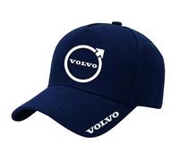 Yourdou Car Baseball Cap for Volvo XC60 facelift 2021, Embroidered Car Dad Hat Sun Hat Sports Cap Adjustable Strap Golf Tennis Hat Casual Driving Cap for Men Women,Dark blue