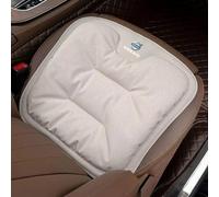 Yourdou Car Seat Cushion for Volvo S60 S90L S60L XC60 XC40 V60 V90 EX40, Driver Seat Pad Soft and Breathable Car Seat Protector Car Front Seat Cushions Interior Accessories,White
