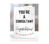 You're a Consultant card, gifts for men, women, him, her, female, male, presents for Christmas, new, congratulations, baby, you are, A5-173_61