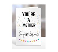 You're a Mother card, gifts for men, women, him, her, female, male, presents for Christmas, new, congratulations, baby, you are, A5-173_152