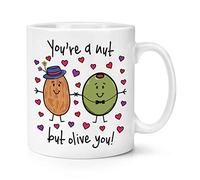 You're A Nut But Olive You 10oz Mug Cup