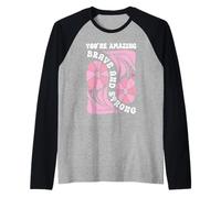 You're Amazing Strong and Brave Women You are Strong Enough Raglan Baseball Tee
