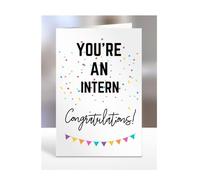 You're an Intern card, gifts for men, women, him, her, female, male, presents for Christmas, new, congratulations, baby, you are, A5-173_133
