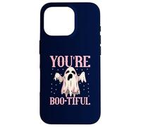 You're Boo-tiful Cute Halloween Boo Ghost Funny Pun Costume Case for iPhone 16 Pro