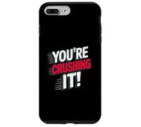 You're Crushing It Motivational Success Quote Case for iPhone 7 Plus/8 Plus