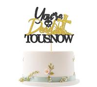 You're Dead to Us Now Cake Topper, Funny Cake Decorating for Office Coworker Quiting or Going Away, Happy Retirement/Divorced Party Cake Decorations/Farewell Party Decoration Supplies