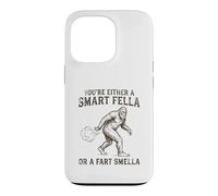 You're Either a Smart Fella or a Fart Smella Funny Bigfoot Case for iPhone 13 Pro
